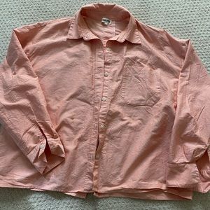 Djerf Avenue Breezy Top in Apricot